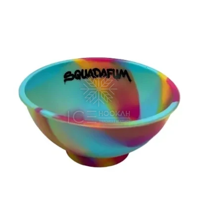 CUIA DE SILICONE SQUADAFUM AZUL AMARELO ROSA