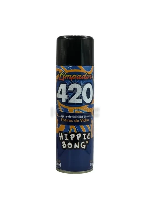 LIMPADOR DE PITEIRA DE VIDRO HIPPIE BONG