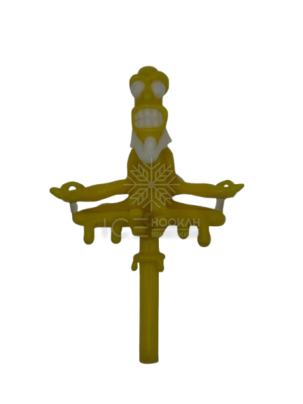 PITEIRA DE VIDRO MONGE AMARELO