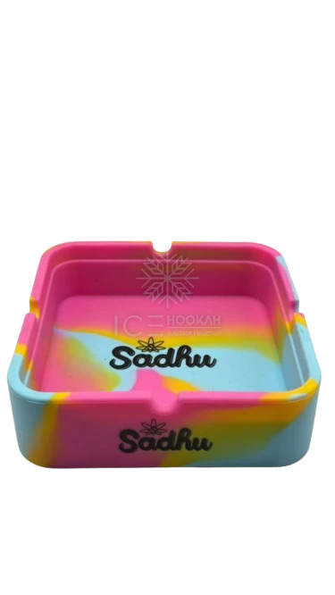 CINZEIRO DE SILICONE SADHU AZUL, AMARELO E ROSA